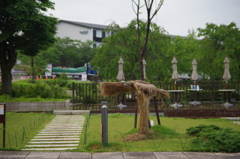 休息あがりの朝－道の駅みのかも