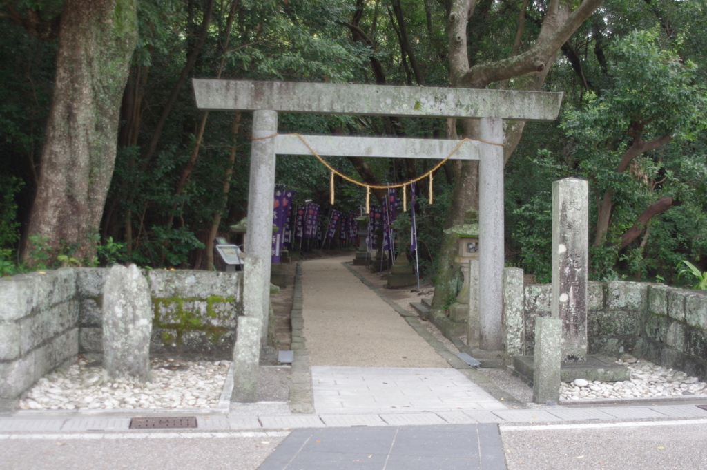 花窟神社1　熊野市