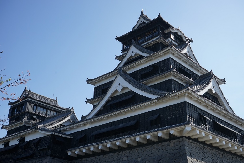 震災前の熊本城