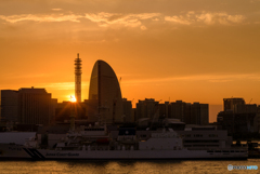 Minato Mirai Sunset