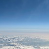 雲の上から