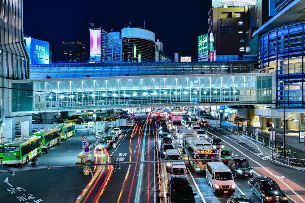 慌ただしい渋谷