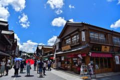 夏空の伊勢