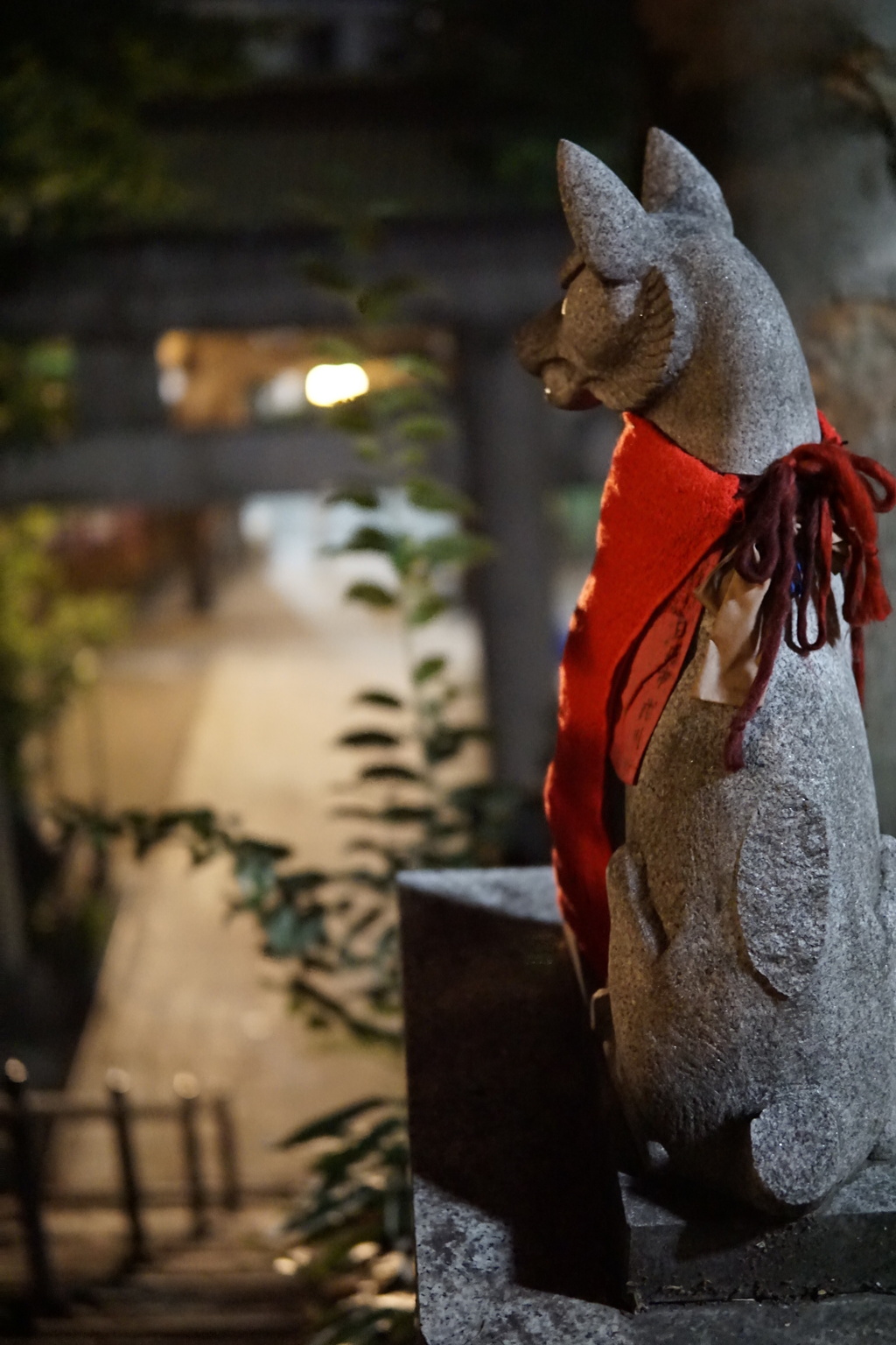 狐の鎮座