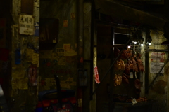 城砦内部・肉屋