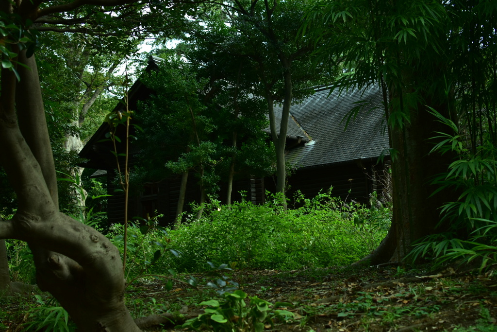 山小屋？