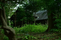山小屋？