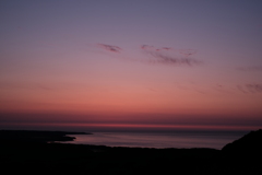 夕焼け練習