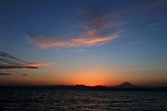 富士山の見える風景