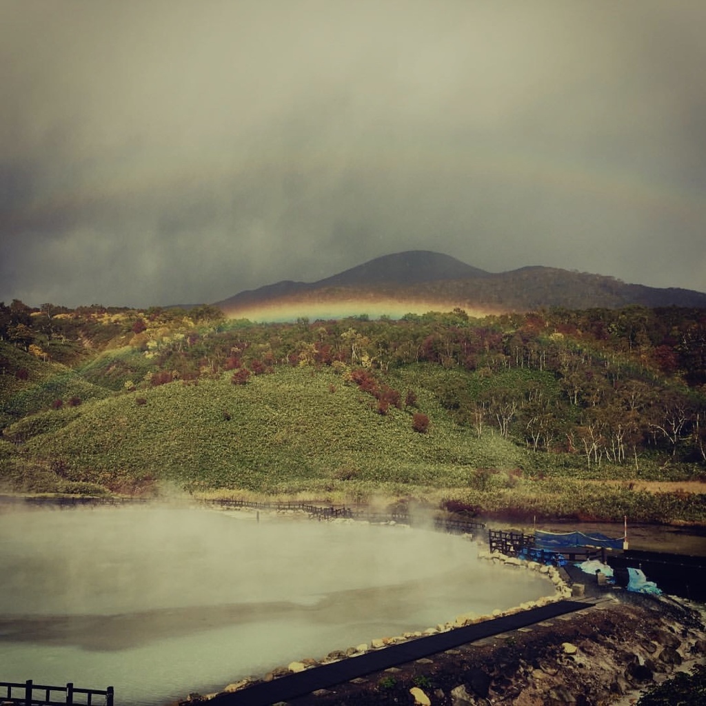 ニセコ山麓/雪秩父温泉♨️
