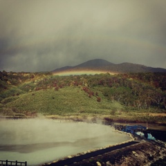 ニセコ山麓/雪秩父温泉♨️