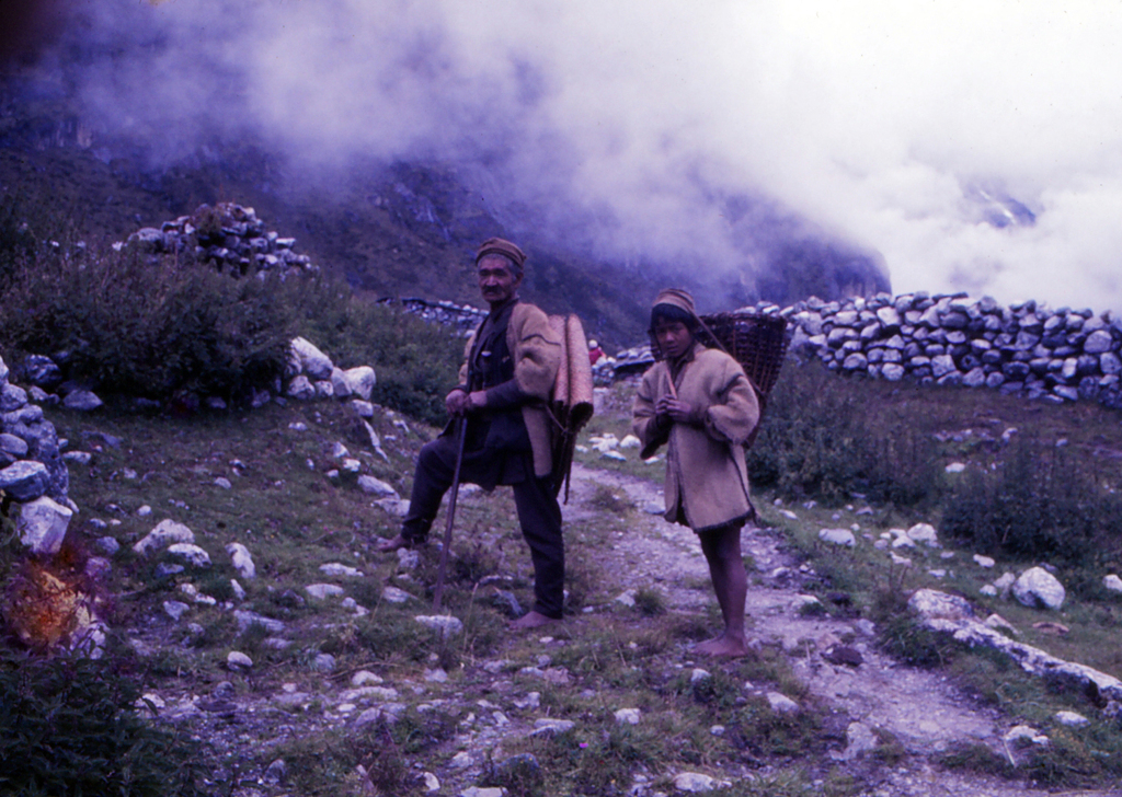 旅で会った人々ー３　　1974