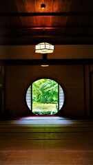 悟りの窓・・新緑