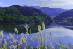 森吉ダム湖