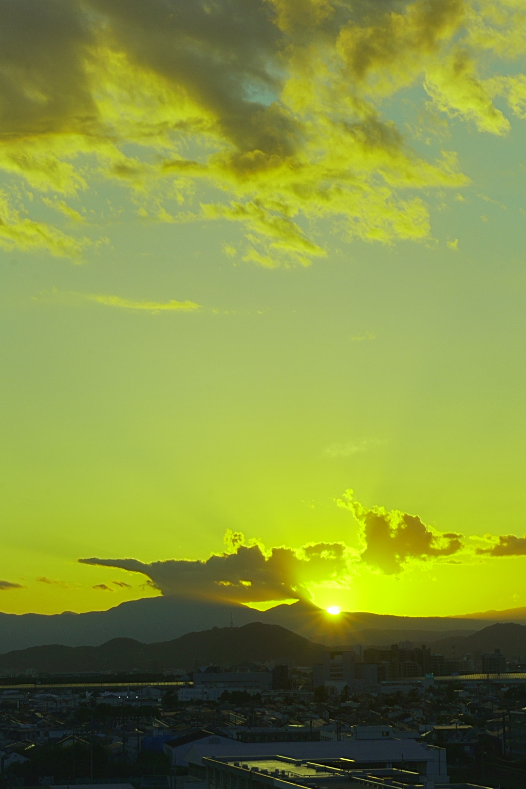 今夕景