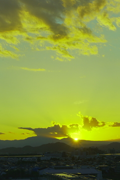 今夕景