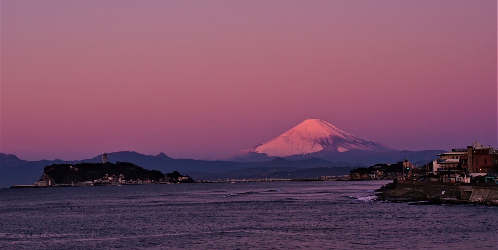 稲村ヶ崎　夜明け