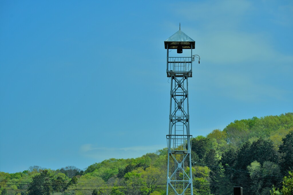 半鐘櫓のある町