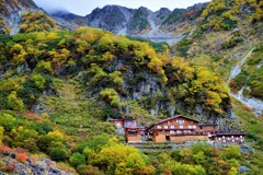 紅葉に包まれて