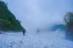 霧の向こうへ
