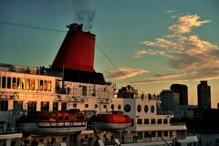 日本丸　出航２