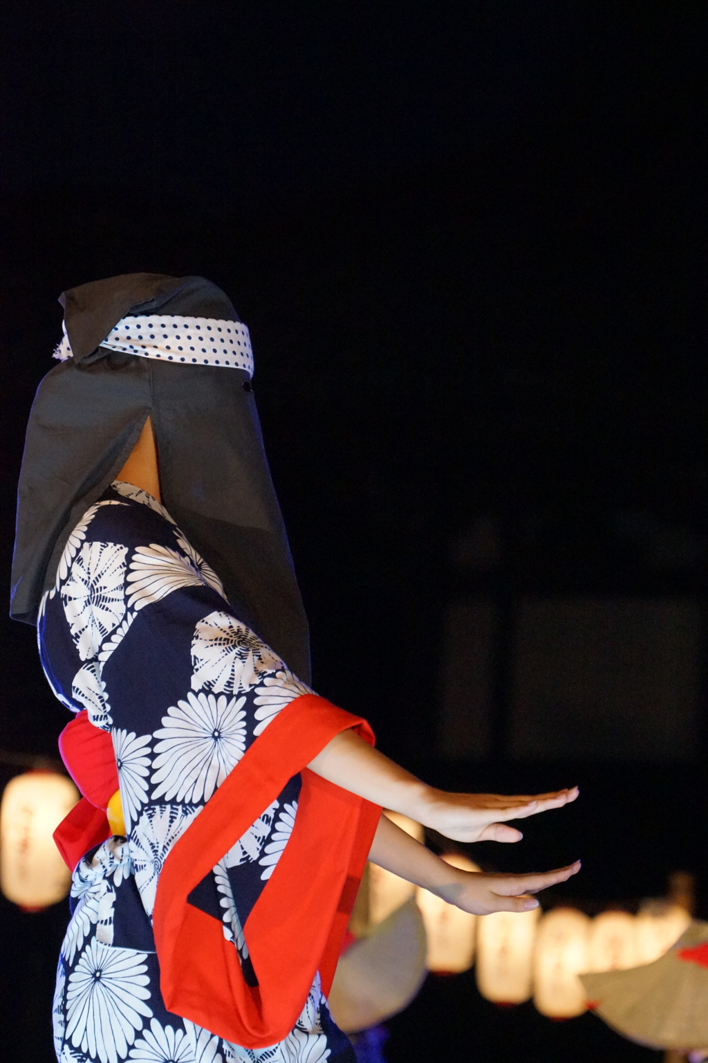 秋田　西馬音内の盆踊り