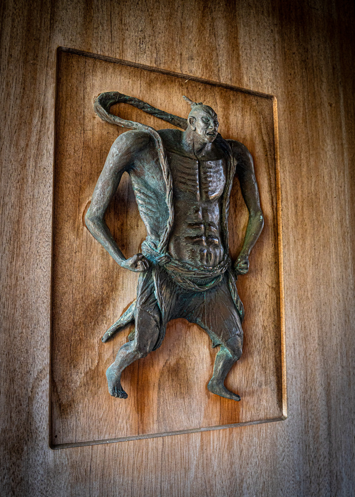 長安寺山門　 門扉 　１