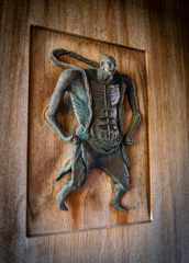 長安寺山門　 門扉 　１