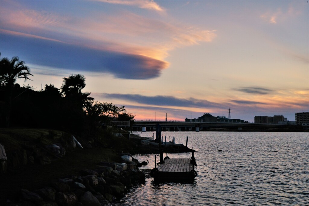 マリーナの夕景　Ⅱ