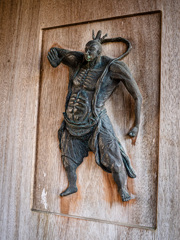 長安寺山門　 門扉 　2