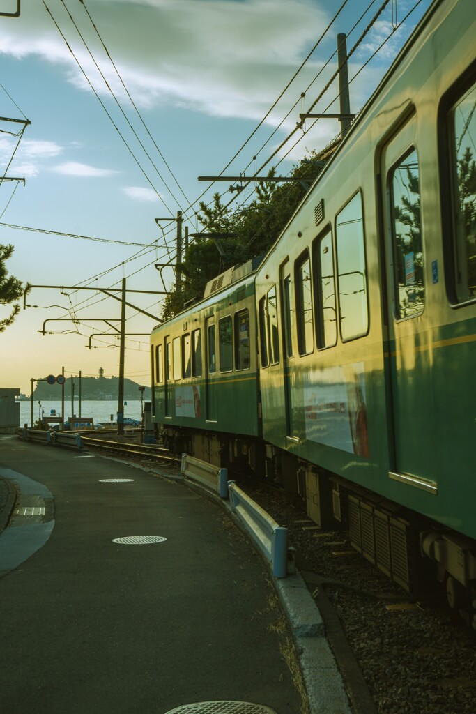 江ノ電　七里ガ浜