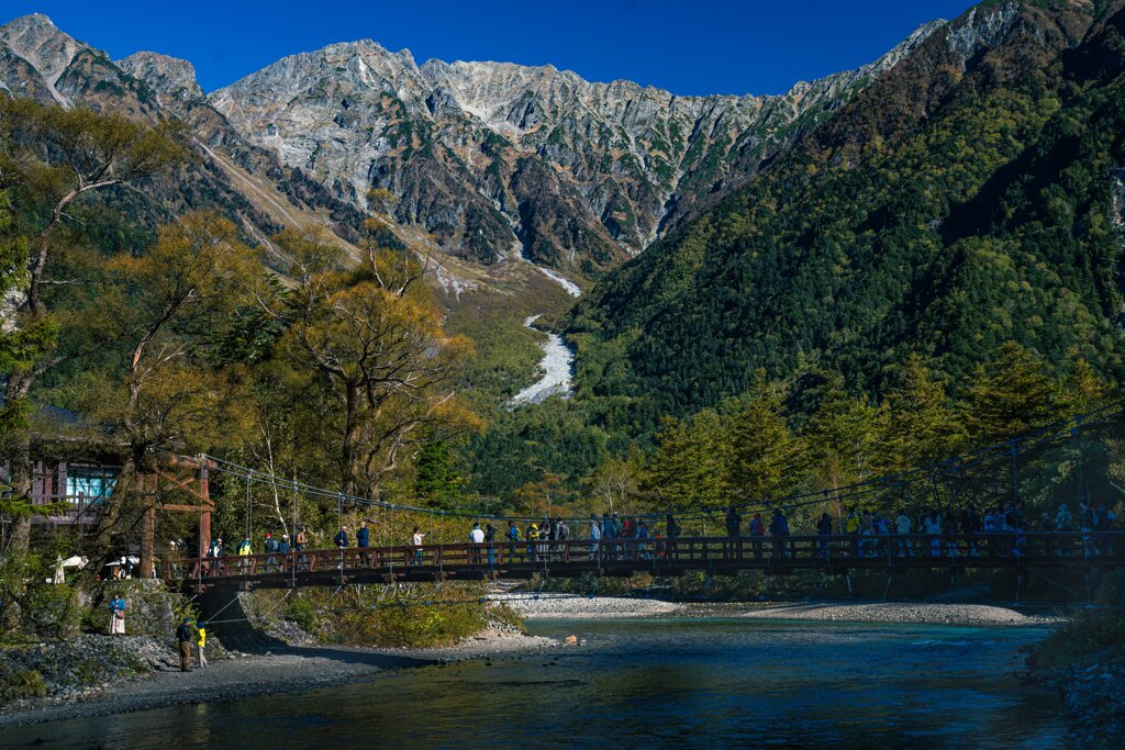 上高地　河童橋