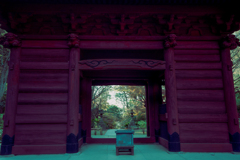鎌倉　妙本寺山門
