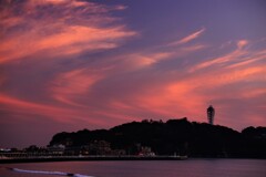 江ノ島夕景