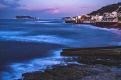 七里ガ浜の夜明け　２ 