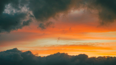 今夕景
