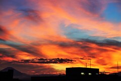 燃える空 燃える空