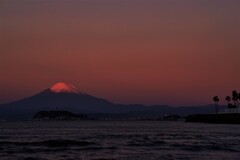 逗子マリーナの夜明け