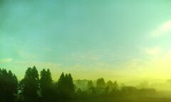 ふる里の朝