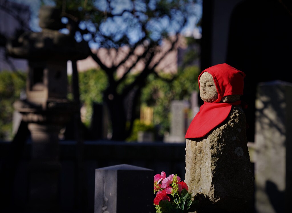 鎌倉・本覚寺　しあわせ地蔵 
