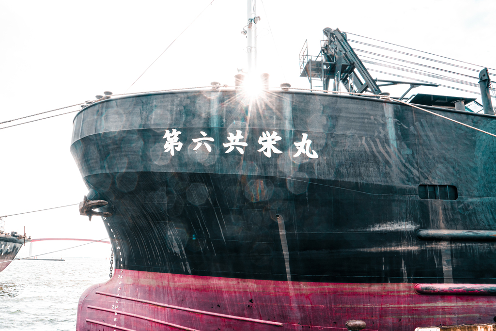 貫禄と潮飛沫