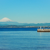 江ノ島からの富士山