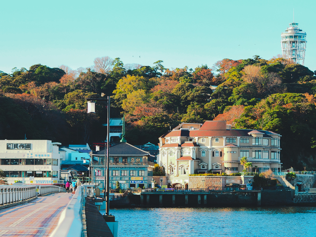 江ノ島の朝