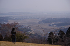 県立自然公園 旭山にて