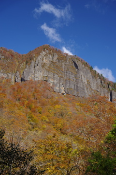磐司岩　二口渓谷