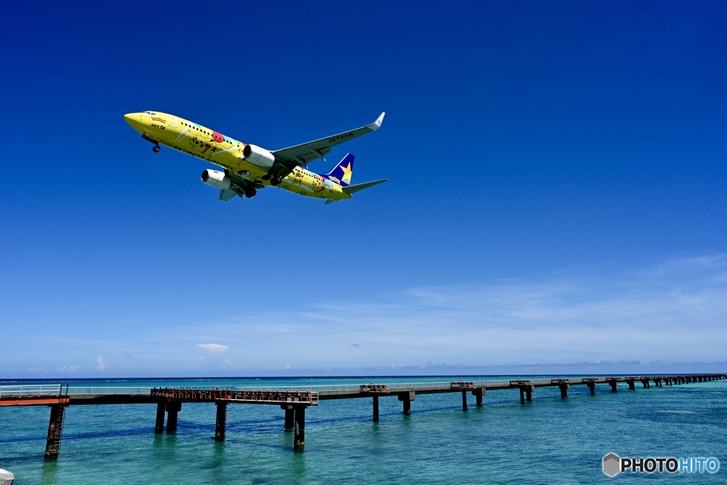 下地島空港17エンド