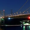 関門橋　夜景