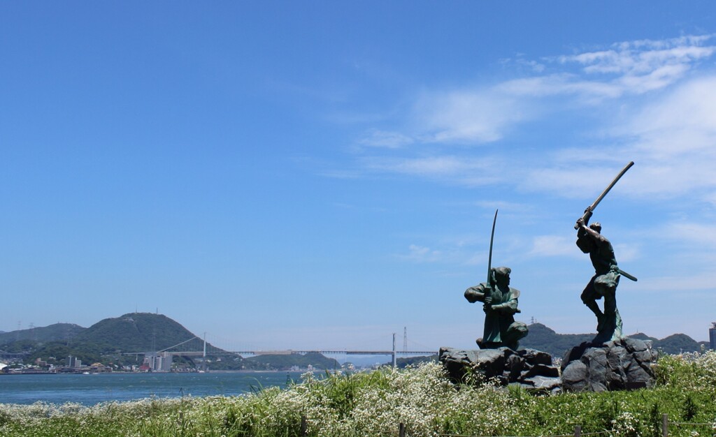 遅いよ武蔵くん!     待たせてゴメンね小次郎くん!