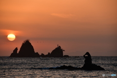 西伊豆の夕日