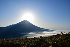 竜ヶ岳からの富士山 ②